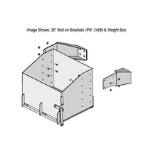 K&M Mfg 28-In. Bolt on Brackets (BOB) Kit for John Deere R/RT/8020-8030/8020T-8030T Series | Green