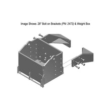 K&M Mfg 28-In. Bolt on Brackets (BOB) Kit for John Deere 8020-8030/8020T-R-RT | Heavy-Duty | Green