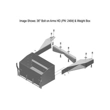 K&M Mfg 36-In. Bolt on Arms (BOA) Kit for Case IH Steiger 450-620 (Quadtrac)/NH T9 Large Frame