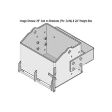 K&M Mfg 28-In. Bolt on Brackets (BOB) Kit for John Deere 30-60/6000-30/7000/8000-10 | Heavy-Duty