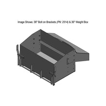 K&M Mfg 36-In. Bolt on Brackets (BOB) Kit for John Deere 8R/8RT Series | Green Powder Coat