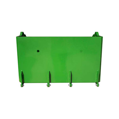 K&M Mfg 36-In. Heavy-Duty Weight Box | 36-In. x 22-In. x 20-In. | Green Powder Coat