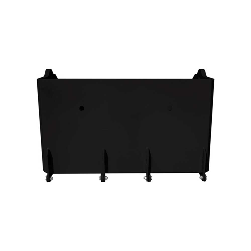 K&M Mfg 36-In. Heavy-Duty Weight Box | 36-In. x 22-In. x 20-In. | Black Powder Coat