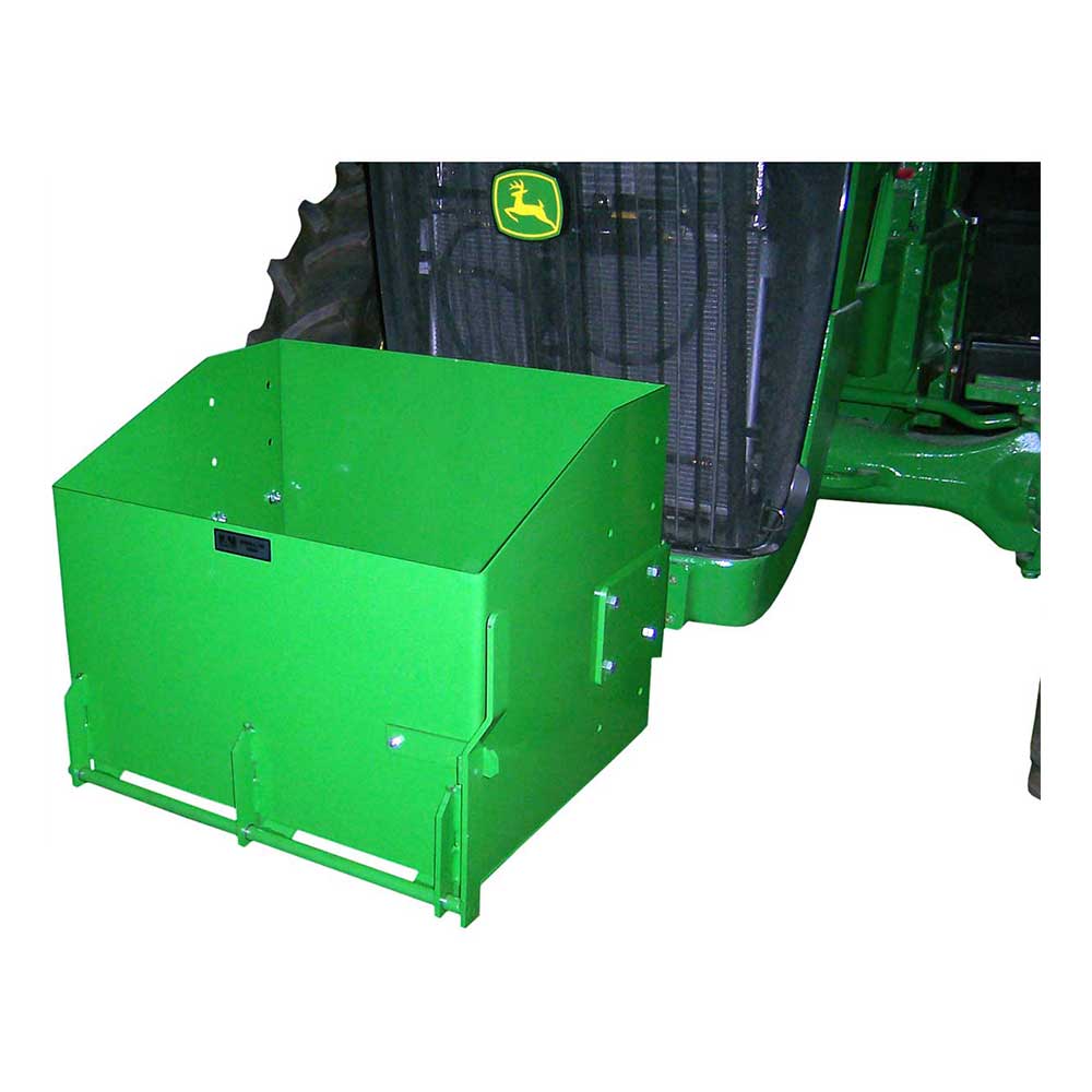 K&M Mfg 28-In. Standard Weight Box | 28-In. x 22-In. x 20-In. | Green Powder Coat
