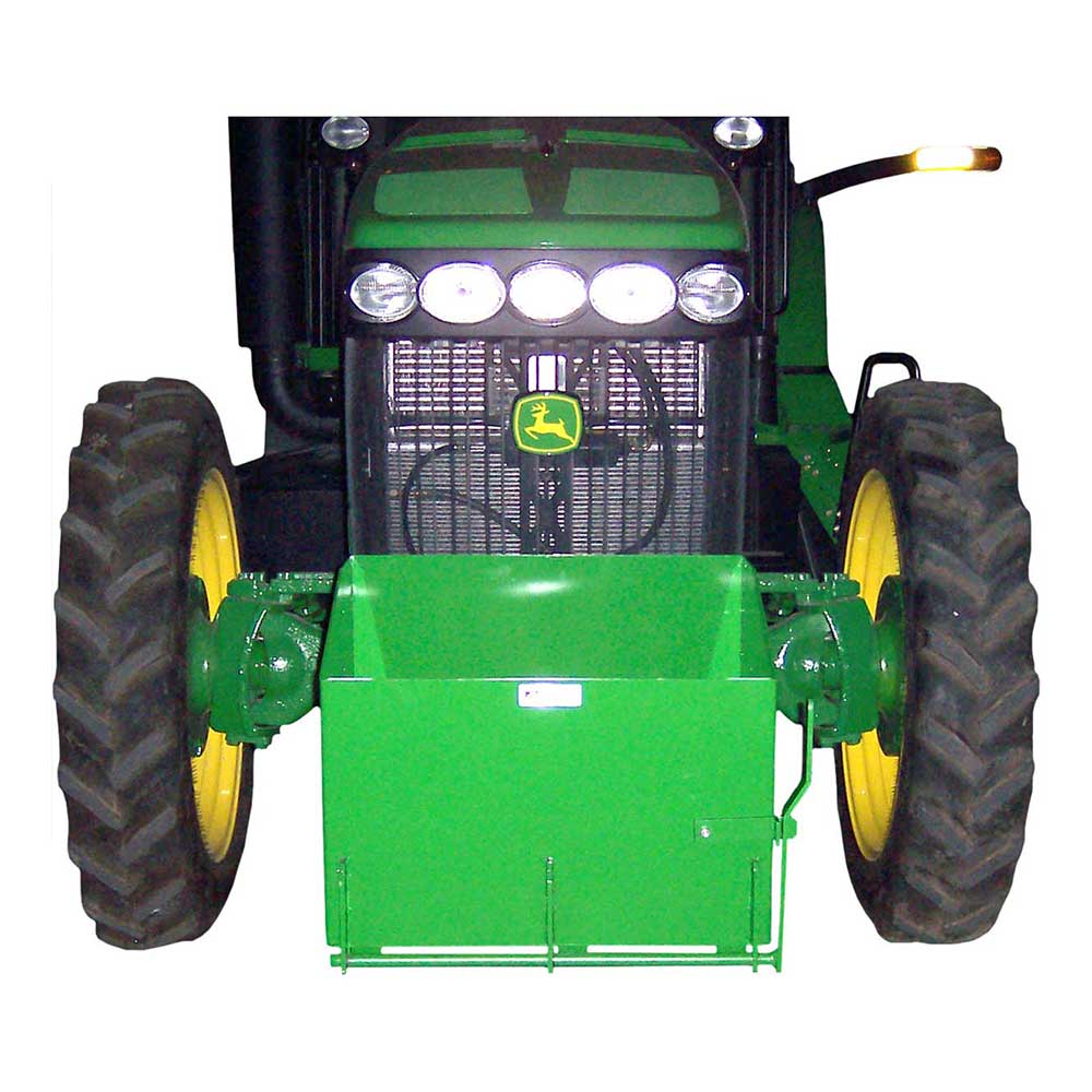 K&M Mfg 28-In. Standard Weight Box | 28-In. x 22-In. x 20-In. | Green Powder Coat