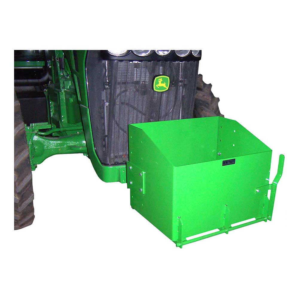 K&M Mfg 28-In. Standard Weight Box | 28-In. x 22-In. x 20-In. | Green Powder Coat
