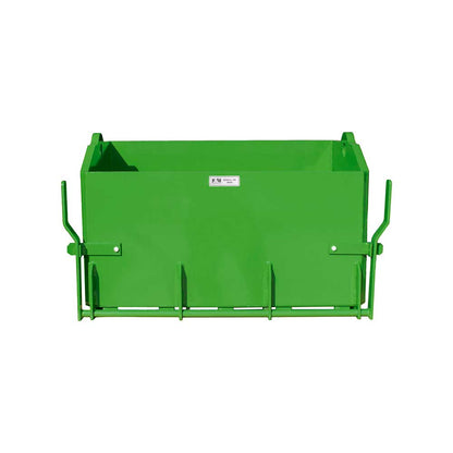 K&M Mfg 36-In. Heavy-Duty Weight Box | 36-In. x 22-In. x 20-In. | Green Powder Coat