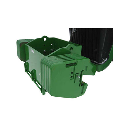K&M Mfg 28-In. Bolt on Brackets (BOB) Kit for John Deere 8020-8030/8020T-R-RT | Heavy-Duty | Green