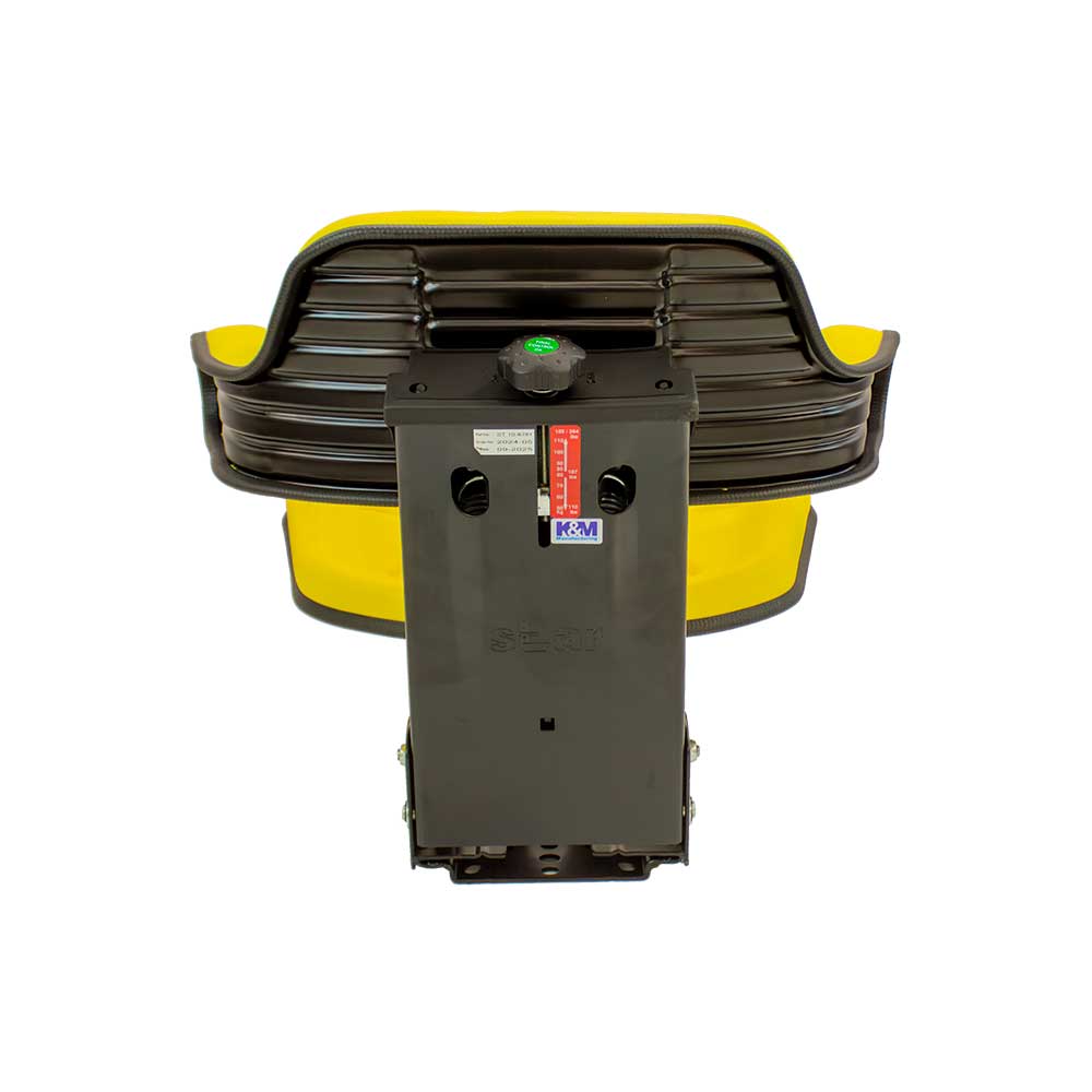 Uni Pro 350 Utility Mechanical Suspension Seat | Yellow Vinyl