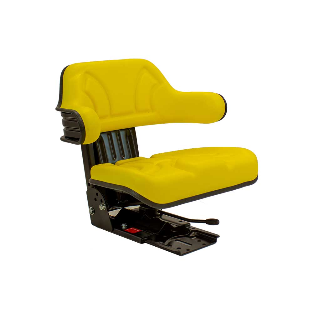 Uni Pro 350 Utility Mechanical Suspension Seat | Yellow Vinyl