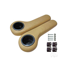 RHOX Arm Rest with Cup Holder Set | Tan