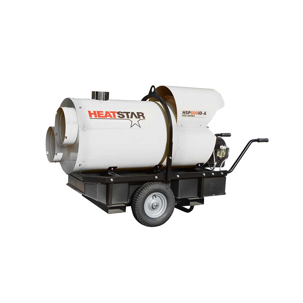 Indirect Fired Heater | HSP500ID-A | 400K/500K BTU/hr | Kerosene/Diesel/Oil/Jet Fuel