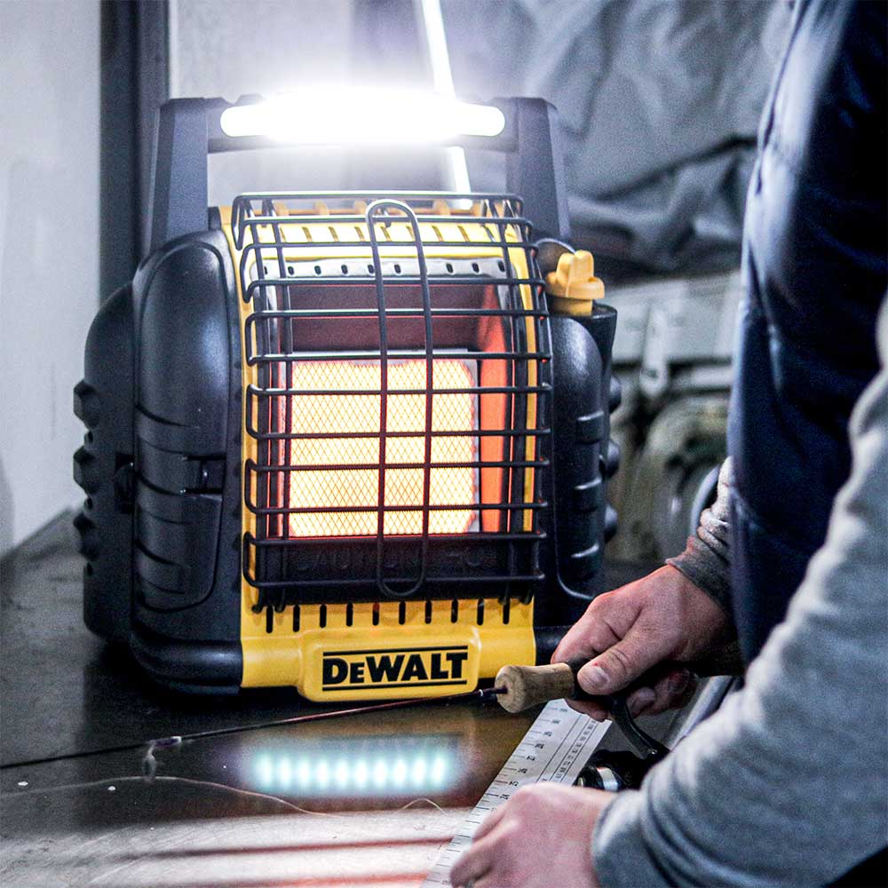 DEWALT Portable Radiant Heater | DXH12B | 12K BTU/hr | Propane