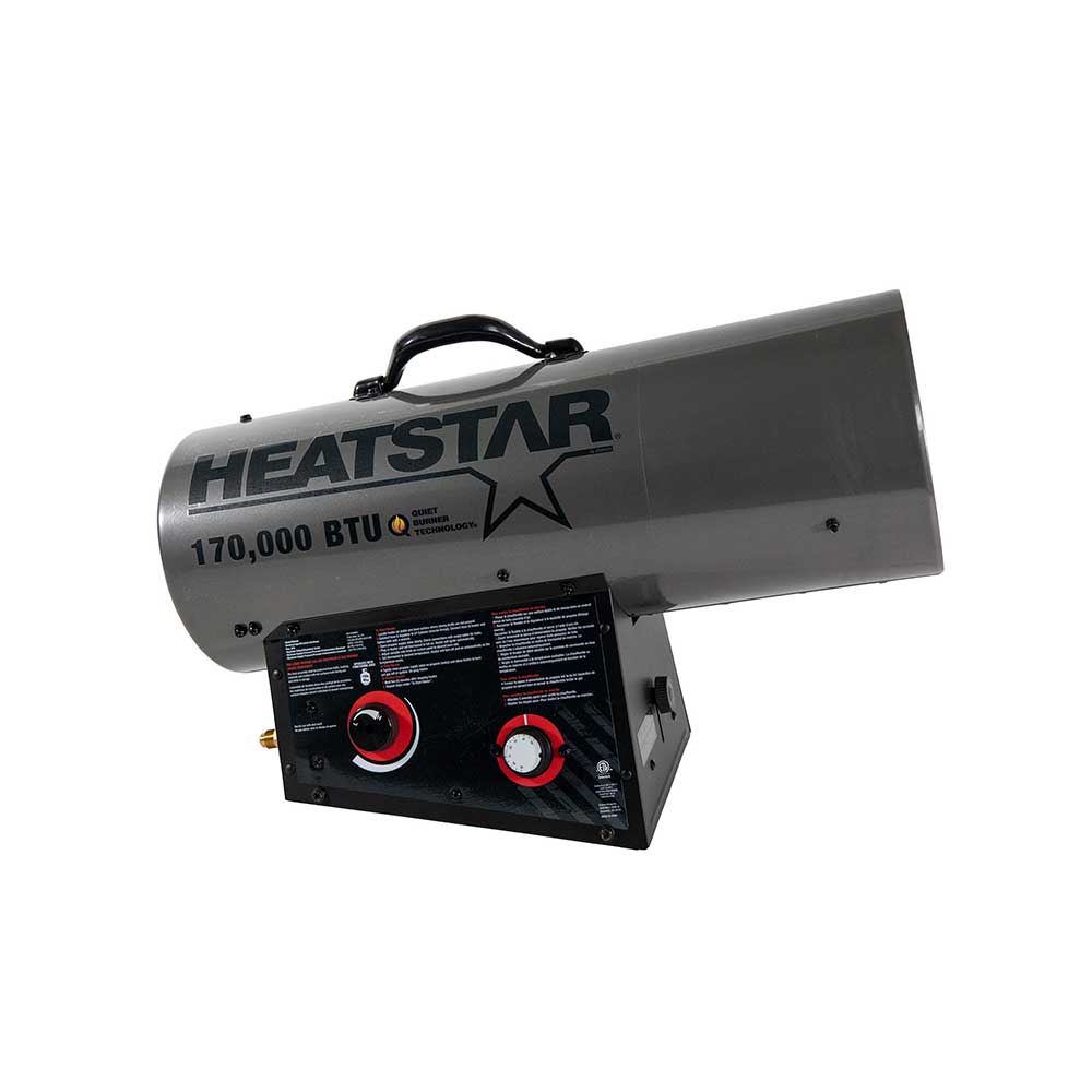 Portable Forced Air Heater | HS170QFAVT | 170K BTU/hr | Propane