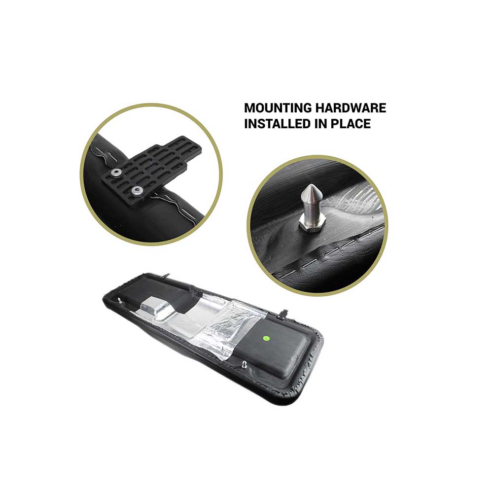 Uni Pro Black Seat Bottom for Polaris Ranger