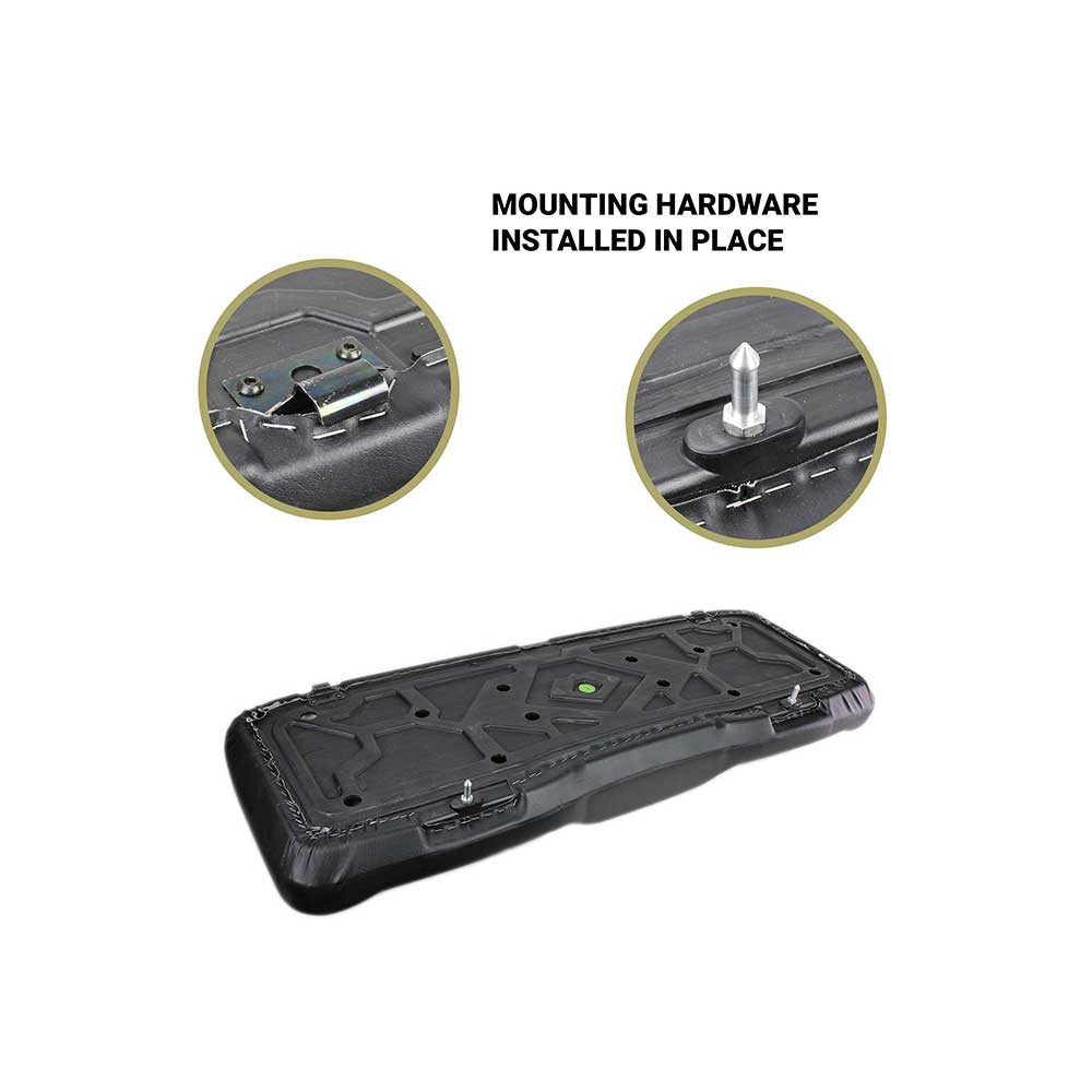 Uni Pro Black Seat Bottom for Polaris Ranger