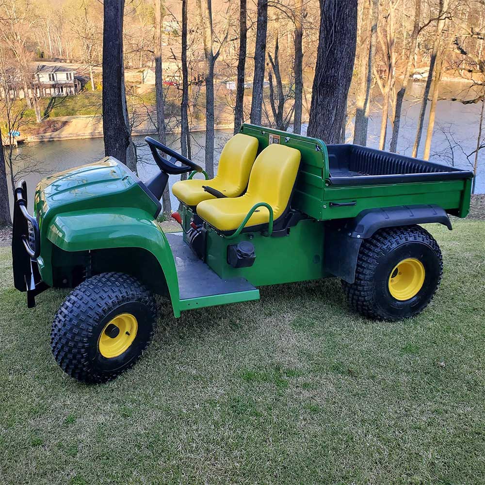UNI PRO Yellow Seat for John Deere Gator w/ Drain Hole