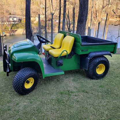 UNI PRO Yellow Seat for John Deere Gator w/ Drain Hole
