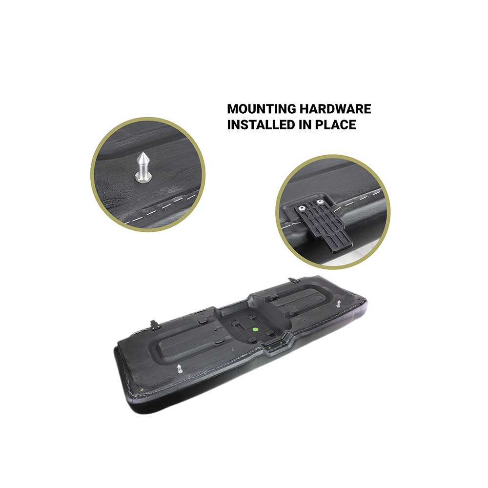 Uni Pro Black Seat Bottom for Polaris Ranger