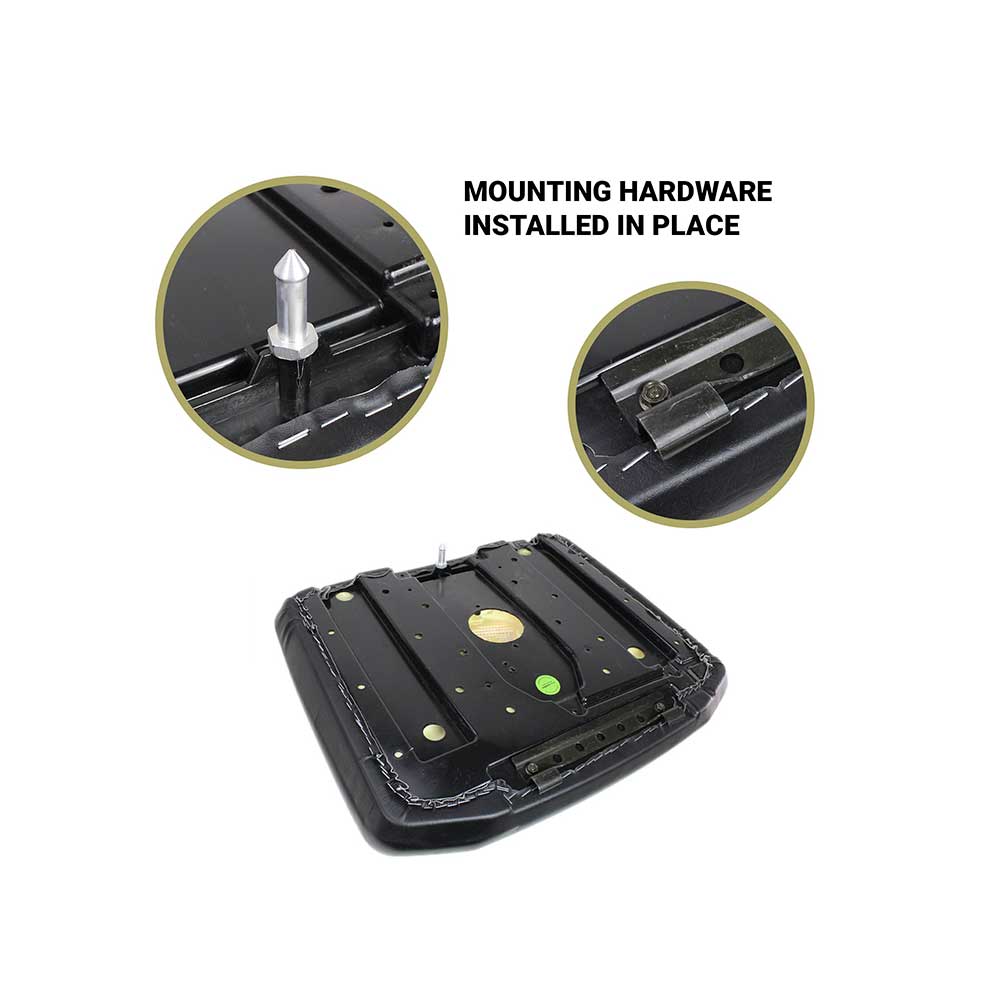 Uni Pro Black Seat Bottom for Polaris Ranger