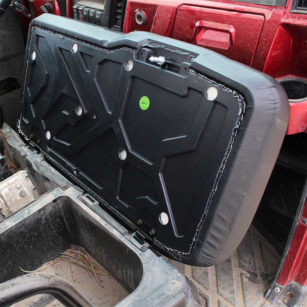Uni Pro Black Passenger Seat Bottom for Polaris Ranger