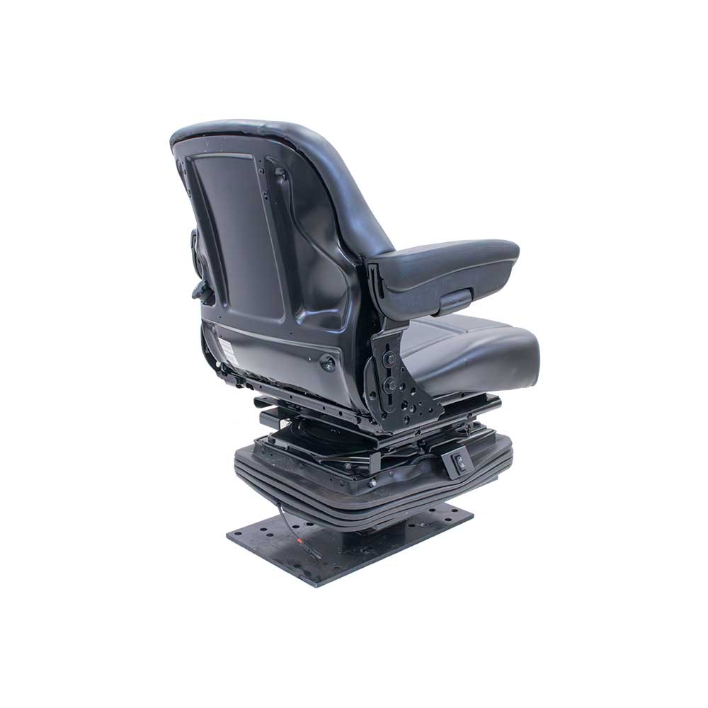 Uni Pro 535 Air Suspension Seat | 12-Volt | Black Vinyl