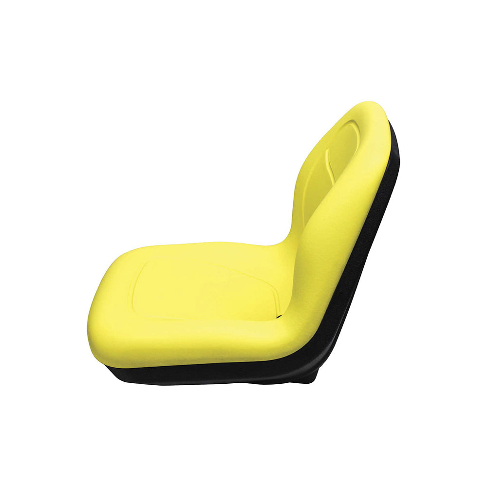Milsco | XB180 | Bucket Seat | Mid-Back | Hinge Bracket | Yellow Vinyl | 6799