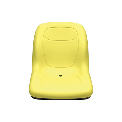 Milsco | XB180 | Bucket Seat | Mid-Back | Hinge Bracket | Yellow Vinyl | 6799