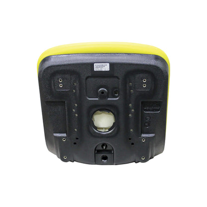 Milsco | XB180 | Bucket Seat | Mid-Back | Hinge Bracket | Yellow Vinyl | 6799