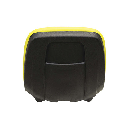 Milsco | XB180 | Bucket Seat | Mid-Back | Hinge Bracket | Yellow Vinyl | 6799