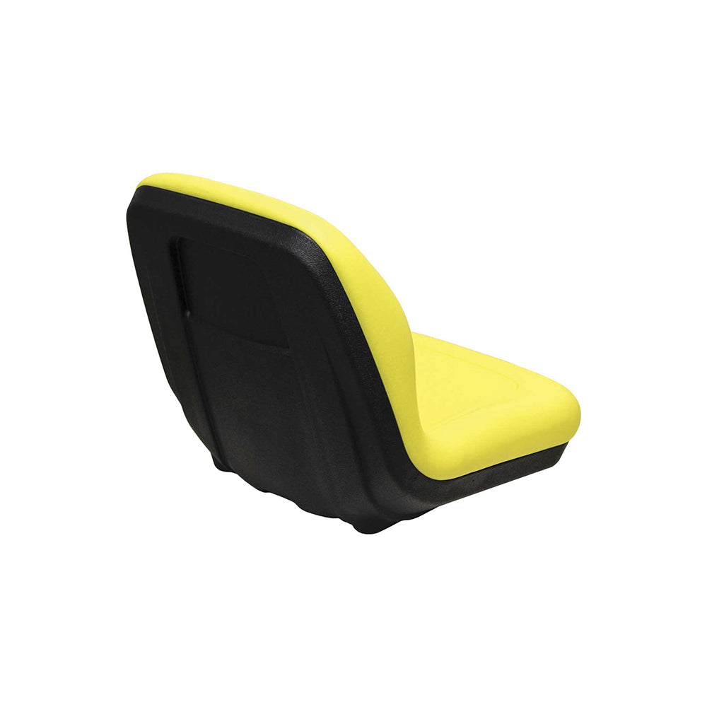 Milsco | XB180 | Bucket Seat | Mid-Back | Hinge Bracket | Yellow Vinyl | 6799