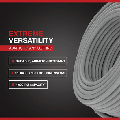 Nonmarking Pressure Washer Hose | 4,000PSI 100-Ft. X 3/8-In.