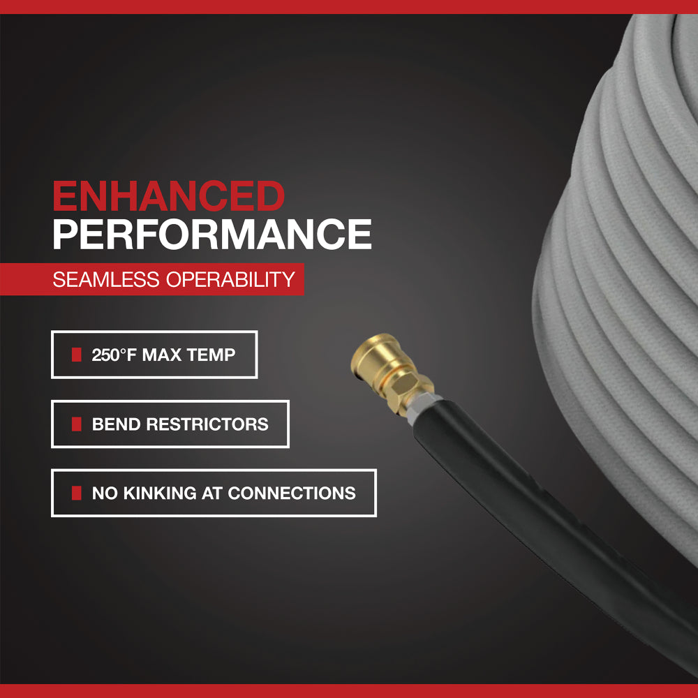Nonmarking Pressure Washer Hose | 4,000PSI 100-Ft. X 3/8-In.