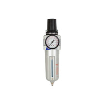 CASTAIR | Inline Filter Regulator Combo w/Gauge - 1/2 In. NPT | 5 Micron Filter