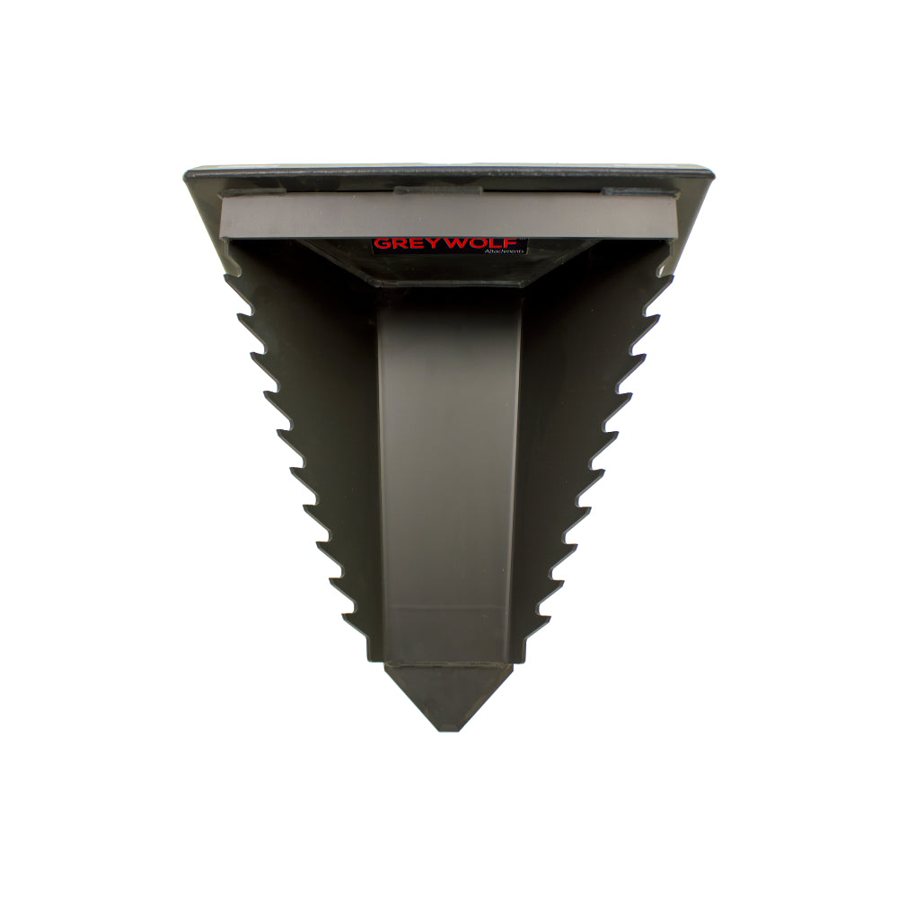 GREYWOLF Mini Skid Steer Stump Bucket