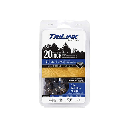 TriLink | Saw Chain | 12 In. | 45 DL | 3/8 In. LP | .050 In. | Semi-Chisel Reduced Kickback