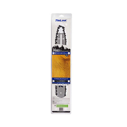 TriLink | 14 In. Bar and Chain Combo | 52 DL | 3/8 In. LP | .050 In. | Semi-Chisel Reduced Kickback