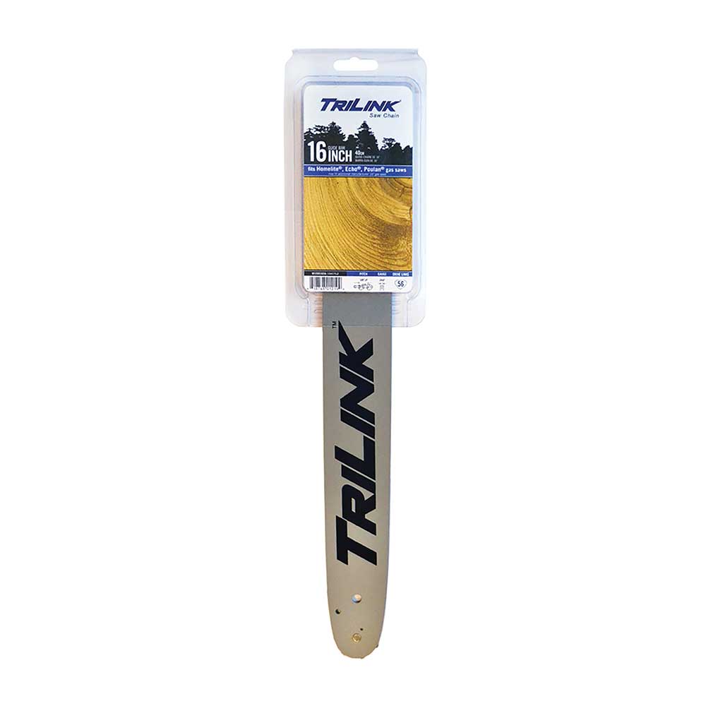 TriLink | 16 In. Mini Laminate Sprocket Nose Bar | 56 DL | 3/8 In. LP | .050 In.
