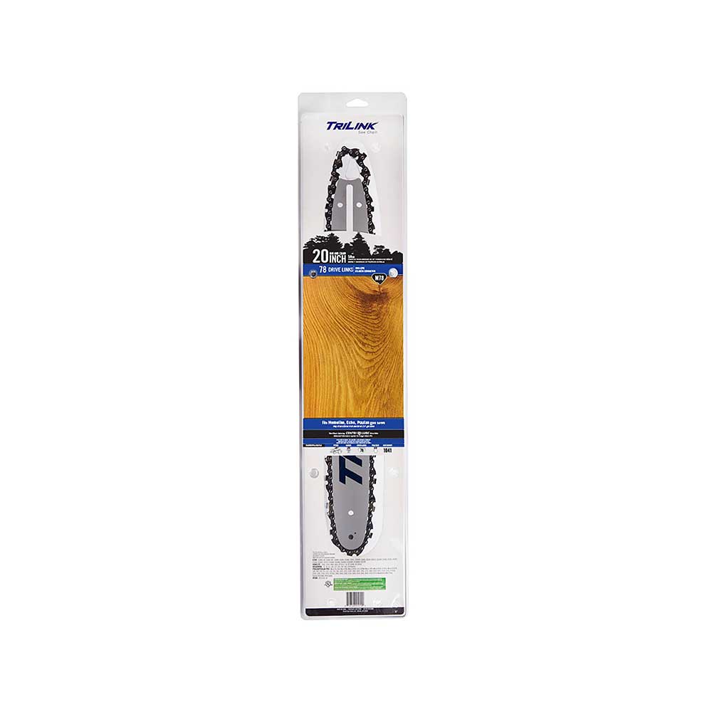 TriLink | 20 In. Bar and Chain Combo | 78 DL | .325 In. | .050 In. | Semi-Chisel Reduced Kickback