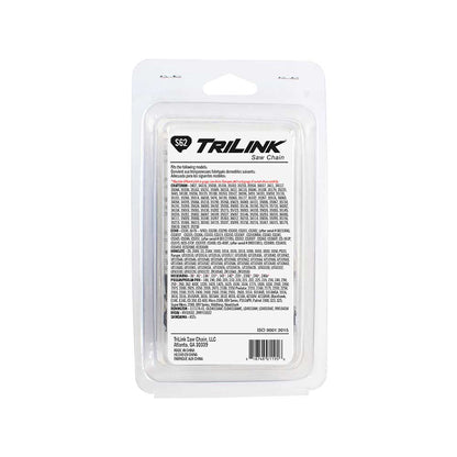 TriLink | Saw Chain | 18 In. | 62 DL | 3/8 In. LP | .050 In. | Semi-Chisel Reduced Kickback