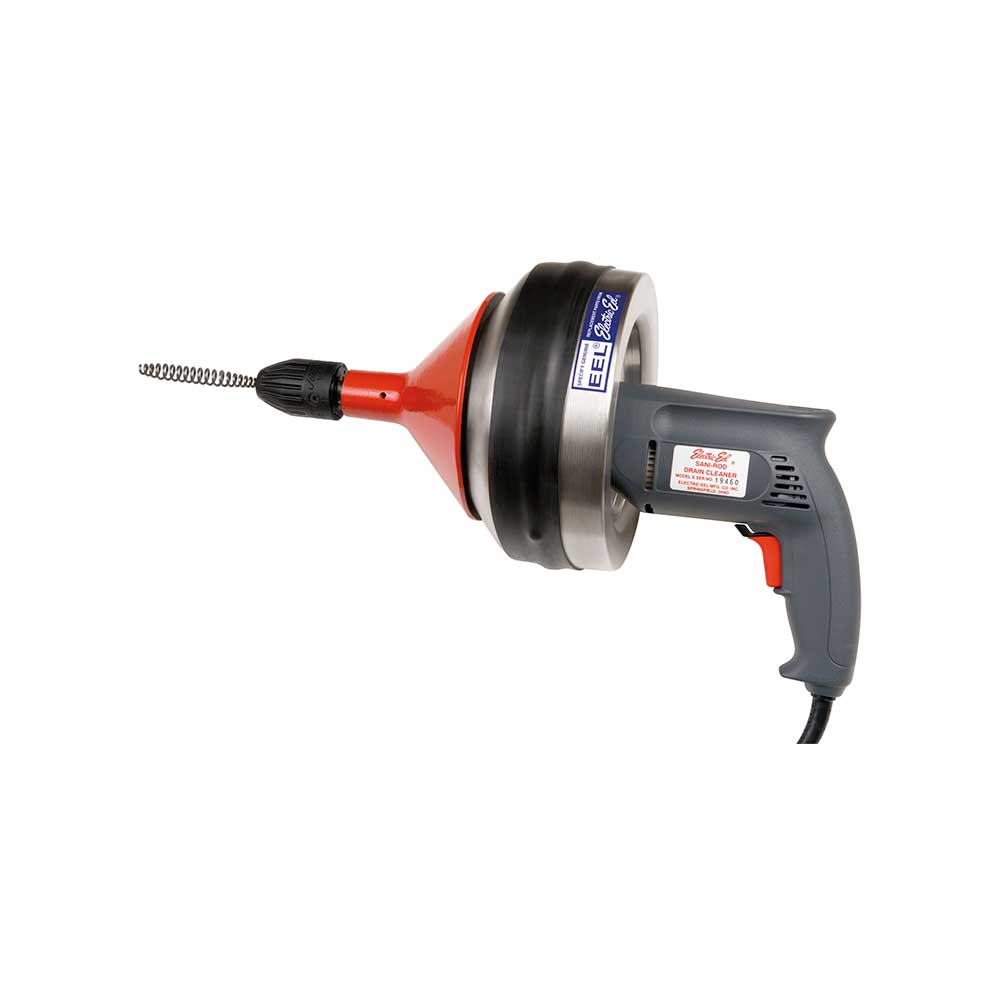 Drain Machine Drill Snake with 3/8 In. x 25 Ft. Cables