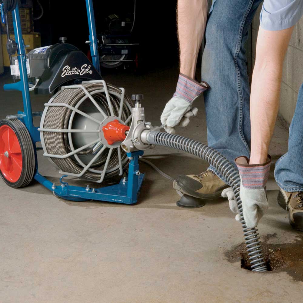 Drain Machine 1/2 In. x 75 Ft. Auto Feed Complete Kit