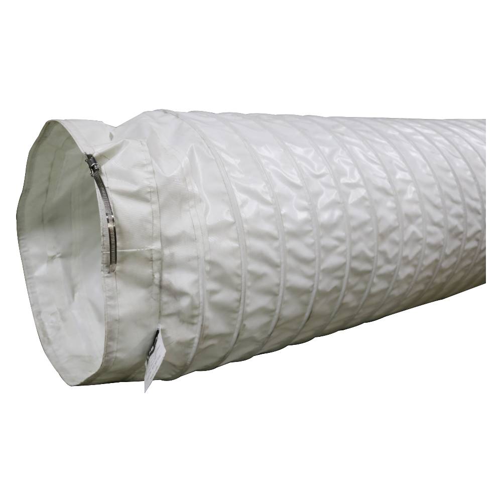 Duct Kit | White | Flexible | 16 In. Dia. X 25 Ft. with Clamp