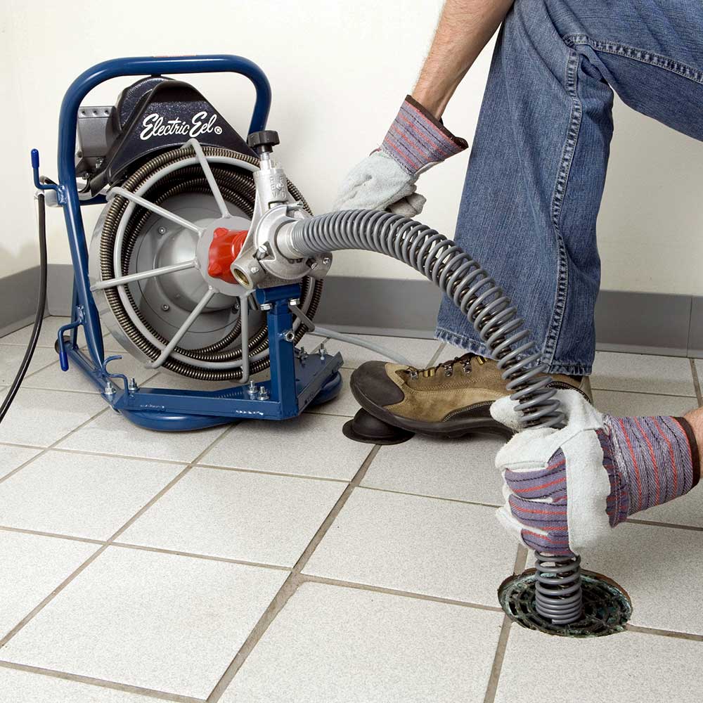 Drain Machine 1/2 In. x 50 Ft. Auto Feed Complete Kit