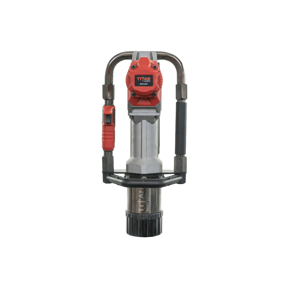 Titan Post Driver | Residential | 2.5-In. Diameter | Electric 40V DC W/ 2 8AH Batteries
