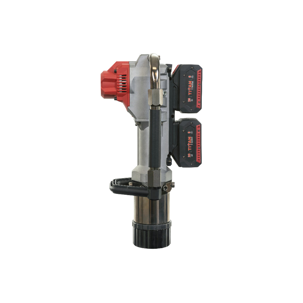 Titan Post Driver | Residential | 2.5-In. Diameter | Electric 40V DC W/ 2 8AH Batteries