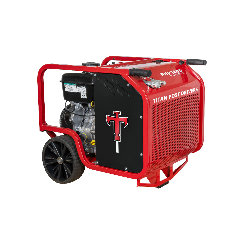 Titan Post Driver | Hydraulic Power Pack | 14HP