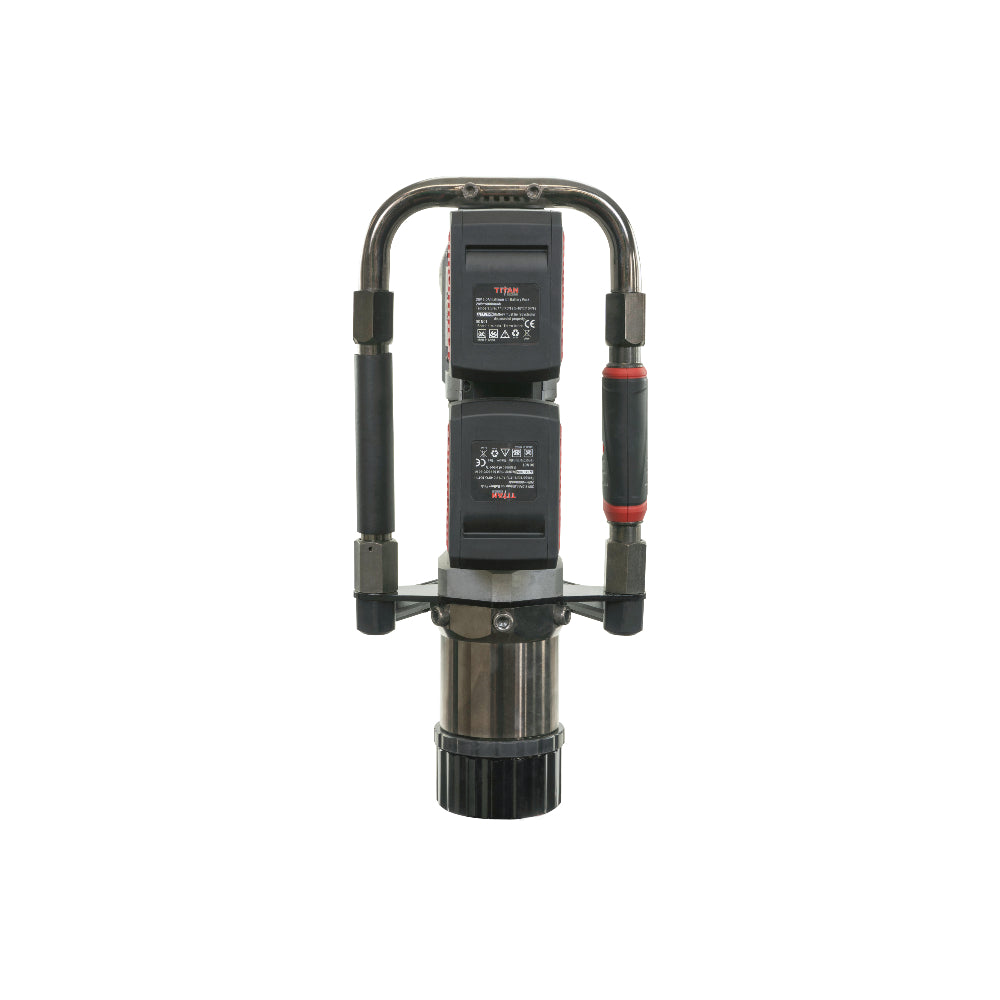 Titan Post Driver | Residential | 2.5-In. Diameter | Electric 40V DC W/ 2 8AH Batteries