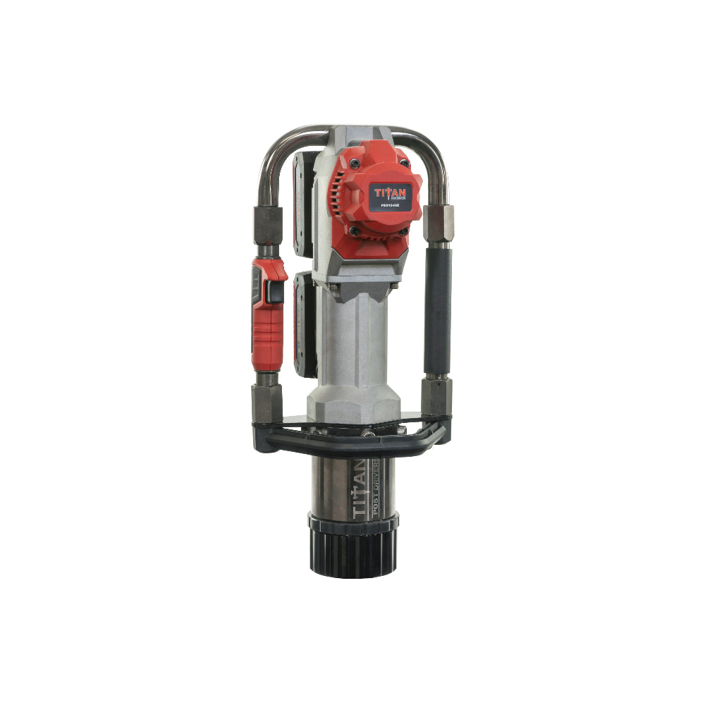 Titan Post Driver | Residential | 2.5-In. Diameter | Electric 40V DC W/ 2 8AH Batteries