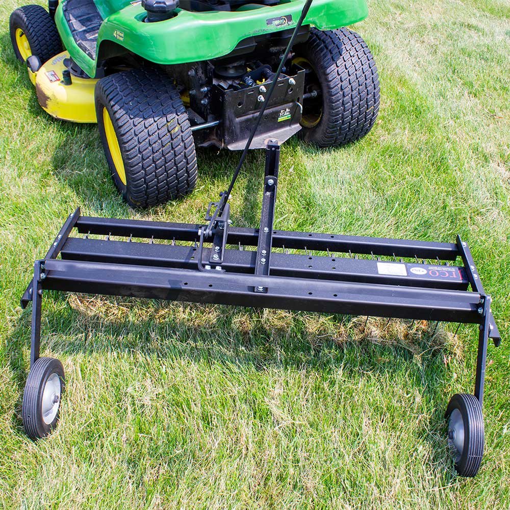 Jrco 36 In. Tow Behind Tine Rake Dethatcher